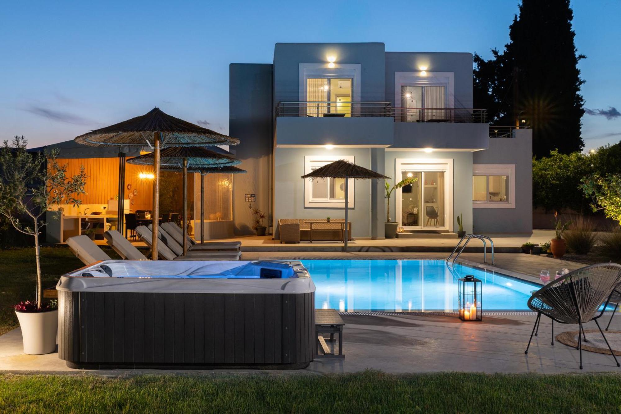 Ethria Pool Villa With Heated Jacuzzi Афанду Екстер'єр фото