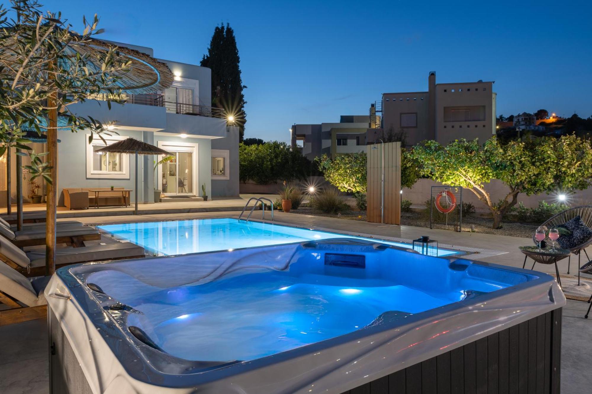 Ethria Pool Villa With Heated Jacuzzi Афанду Екстер'єр фото
